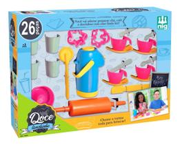 Kit Cozinha Infantil Doce Lanchinho 26 Pcs - Nig Brinquedos