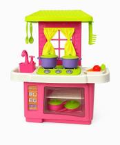 Kit Cozinha Infantil Forno Pia fogão e Acessórios Kit Cozinha Infantil Forno Pia fogão e Acessórios