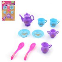 Kit Cozinha Infantil Jogo De Chá Brinquedo Comidinha 9 Pçs