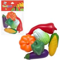 Kit cozinha infantil legumes hortifruti com 6 pecas na solapa - PICA PAU Kit cozinha infantil legumes hortifruti com 6 pecas na solapa - PICA PAU