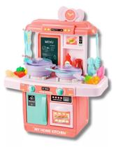 Kit Cozinha Infantil Master Chef Brinquedo Com Luz E Som