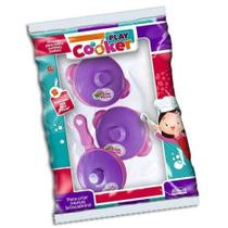 Kit Cozinha Infantil Menina Panelinhas Air Fryer Cafeteira