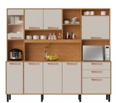 Kit Cozinha Itatiaia Nápoles Kit-220 8p 3gav Cin/Off White