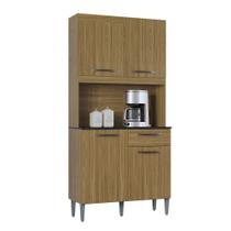 Kit Cozinha Livia 4 Portas 90 cm Poquema