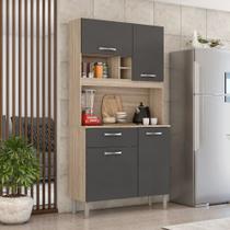 Kit Cozinha Malta 4 Portas e 1 Gaveta 91401 Demóbile Kit Cozinha Malta 4 Portas e 1 Gaveta 91401 Demóbile