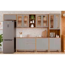 Kit Cozinha MGM 6 Peças Brilhante C6P139 Cinamomo/Platina