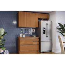 Kit Cozinha Modulada 4 Peças Maxxi (2Aéreos+1Balcão+1Complemento) C4P165 Canela - Kappesberg Kit Cozinha Modulada 4 Peças Maxxi (2Aéreos+1Balcão+1Complemento) C4P165 Canela - Kappesberg