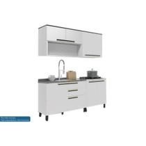 Kit Cozinha Modulada 5 Peças Manhattan (2Aéreos+2Balcões+1Complemento) C5P158 Branco - Herval