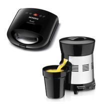 Kit Cozinha Mondial Pratic Premium Turbo com Sanduicheira e Espremedor SN-01 E-10