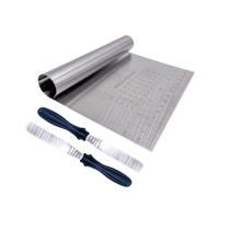 Kit Cozinha Multiuso Espatulas Confeitero Inox Bolo Biscoito