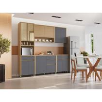 Kit Cozinha Nesher 5 Peças Condessa CZ443 Carv/Titânio