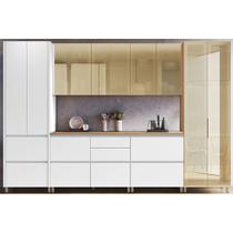 Kit Cozinha Nesher 6 Peças Rainha CZ439 Branca/Nature Kit Cozinha Nesher 6 Peças Rainha CZ439 Branca/Nature