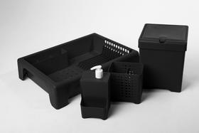 Kit Cozinha Organizador De Pia 4 Peças Kit Cozinha Organizador De Pia 4 Peças