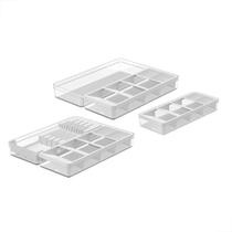 Kit Cozinha Organizador Utensilios Facas E Talheres Branco