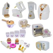 Kit Cozinha Princesa Fogão Cooktop Panela Batedeira 23pç Kit Cozinha Princesa Fogão Cooktop Panela Batedeira 23pç