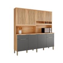 Kit Cozinha Ronipa Concord 08 portas MDF 02 gavetas e Adega Kit Cozinha Ronipa Concord 08 portas MDF 02 gavetas e Adega