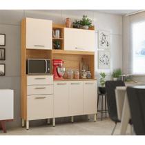 Kit Cozinha Select 6 Portas 2 Gavetas MDP 178CM Cinamomo Demóbile