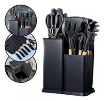 Kit Cozinha Silicone California Conjunto 19 Peças Utensílios