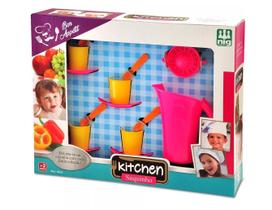 Kit Cozinha Suquinho Copinhos E Utensílios Kitchen Nig -0622 Kit Cozinha Suquinho Copinhos E Utensílios Kitchen Nig -0622