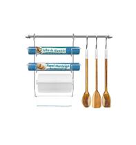 Kit Cozinha Suspensa com Porta Rolos - Stolf