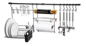 Kit Cozinha Suspensa Cook Home 9 Black Edition Arthi 4169.4 - Show Store