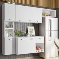 Kit cozinha suspensa poliman mila branco