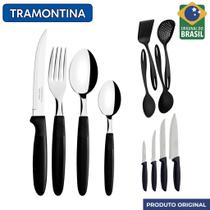 Kit Cozinha TRAMONTINA 32 Peças com Faqueiro e Utensilios