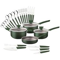 Kit Cozinha Tramontina Lyf Verde Natureza 25 peças Kit Cozinha Tramontina Lyf Verde Natureza 25 peças