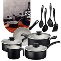 Kit Cozinha Tramontina Turim Abilit 9 Peças Antiaderente Original Kit Cozinha Tramontina Turim Abilit 9 Peças Antiaderente Original