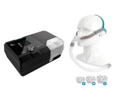 Kit CPAP Auto Resmart G2S A20 com Umidificador e Máscara Nasal Pillow Interface P2-Tamanhos P, M e G