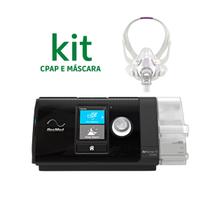 Kit cpap s10 airsense autoset + mascara facial airfit f20 fem tam.m - resmed Kit cpap s10 airsense autoset + mascara facial airfit f20 fem tam.m - resmed