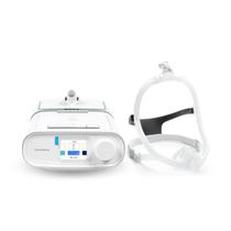 Kit cpap s10 airsense autoset resmed + máscara nasal dreamwisp philips