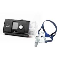 KIT Cpap S10 Elite COM Umidificador + Máscara Facial Quattro FX P - Resmed KIT Cpap S10 Elite COM Umidificador + Máscara Facial Quattro FX P - Resmed