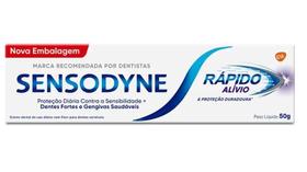 Kit cr.sensodyne rapido alivio 50g c/3un promo Kit cr.sensodyne rapido alivio 50g c/3un promo