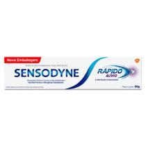 Kit cr.sensodyne rapido alivio 90g c/3un promo Kit cr.sensodyne rapido alivio 90g c/3un promo