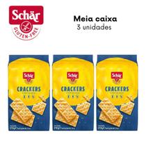 KIT Crackers Dr. Schar 210g - Caixa com 3 unidades
