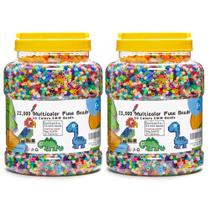 Kit Craft Beads INSCRAFT 46000 unidades de 5 mm e 30 cores