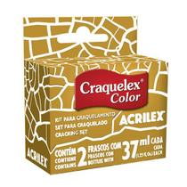 Kit Craquelex Color 37ml Ouro Acrilex