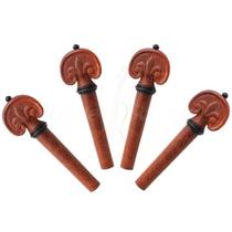 Kit Cravelhas Boxwood Entalhado Violoncelo 4/4 - Importado