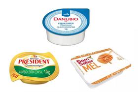 KIT Cream Cheese 48, Manteiga President 48, Mel Bom Sabor 48