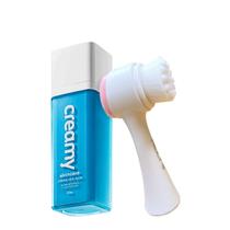 Kit Creamy Ácido Glicólico Creme Redutor de Linhas e Meilys Escova de Limpeza Facial 2 em 1 (2 produtos)