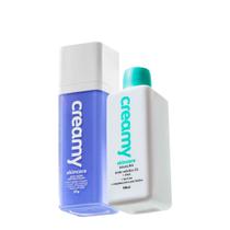 Kit Creamy Ácido Salicílico Solução Tônica Antiacne e Anti-Aging Peptide Cream Hidratante Antissinais (2 produtos)