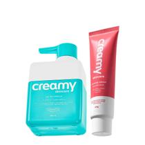 Kit Creamy Gel de Limpeza e Calming Cream Hidratante Facial (2 produtos)
