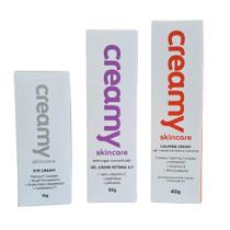 Kit Creamy Gel Retinol 30G+Hidratante Calming+Eye Cream 15G