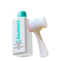 Kit Creamy Skincare Ácido Salicílico e Escova de Limpeza Facial 2 em 1 (2 produtos) Kit Creamy Skincare Ácido Salicílico e Escova de Limpeza Facial 2 em 1 (2 produtos)