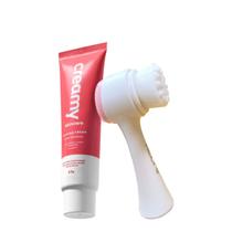 Kit Creamy Skincare Calming Cream e Meilys Escova de Limpeza Facial 2 em 1 (2 produtos)
