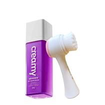 Kit Creamy Skincare Gel Creme Retinol 0,3 Antirrugas e Meilys Escova de Limpeza Facial 2 em 1 (2 produtos)