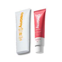 Kit Creamy Skincare Protetor Solar Facial FPS 60 Hidratante