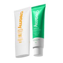 Kit Creamy Skincare Protetor Solar Facial FPS 60 Reparador (2 produtos)