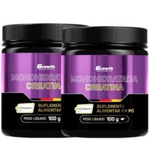 Kit Creatina 100g Creapure Growth Kit 2 Potes